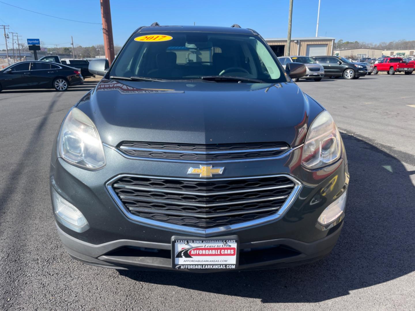 2017 Blue Chevrolet Equinox (2GNALCEK8H6) with an V6, 3.6 Liter engine, Auto, 6-Spd w/OD transmission, located at 8008 Warden Rd, Sherwood, AR, 72120, (501) 801-6100, 34.830078, -92.186684 - Photo#2